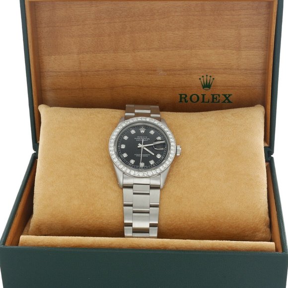 Men's Rolex 36mm Diamond Watch! Sale! Mint! - Picture 5 of 8